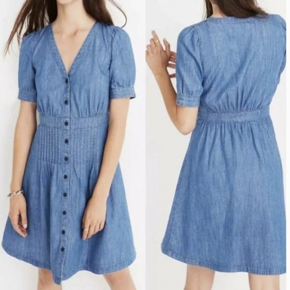 Madewell Denim Daylily Dress J7869, Size 6
